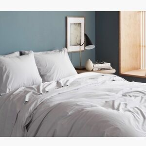 NWOT Parachute Percale Gray Top Sheet Size King / Cal King